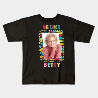 Betty White Kids T-Shirt